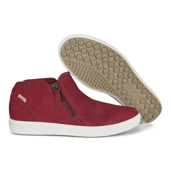 ECCO Womens Soft 7 Low Bootie Sneaker - Picture 1 of 6